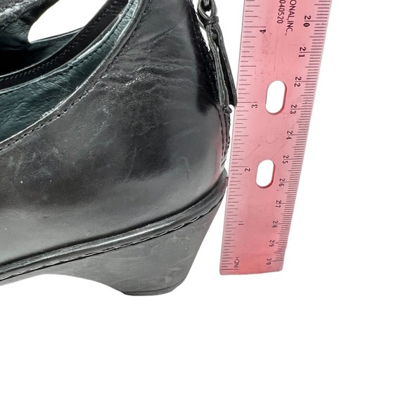 Dansko Women's Black Cut-out Ankle Leather Bonita Boots Sz. 7.5 - Picture 7 of 9